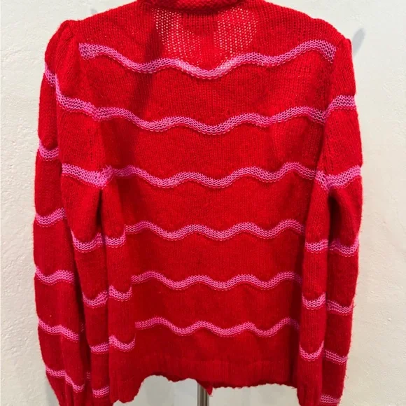 Tuckernuck Meadowbrook Stripe Dulcie Cardigan Large - Picture 5 of 5